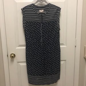 Navy blue dress